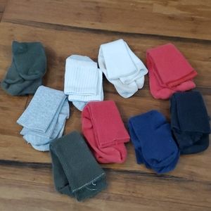 9 pack of baby crew socks